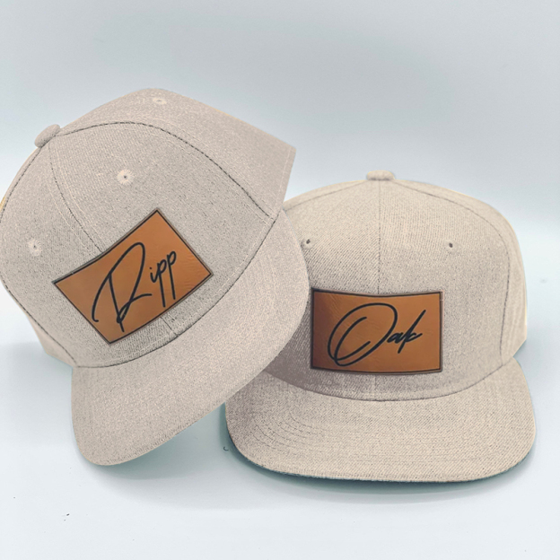Personalized Child Leather Patch Hat for Comfort & Unique | CWBeach19