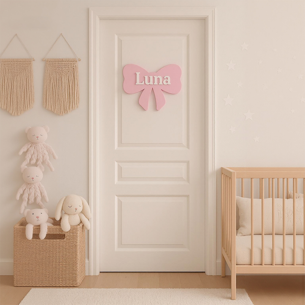 Personalized Kid's Bedroom Decoration Door Sign | CWBaby393