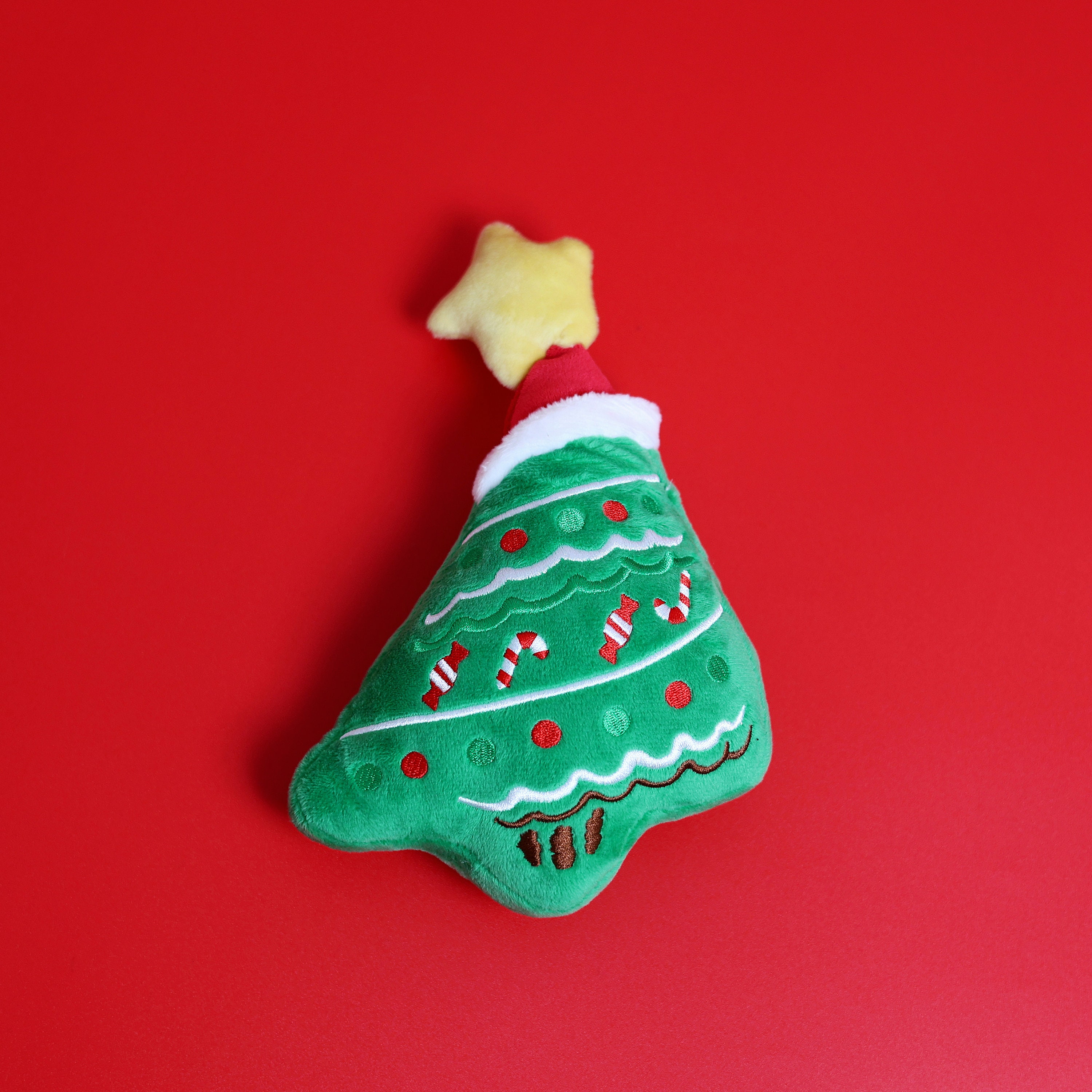 Christmas Tree Dog Plush Squeaky Toys | BKPet133