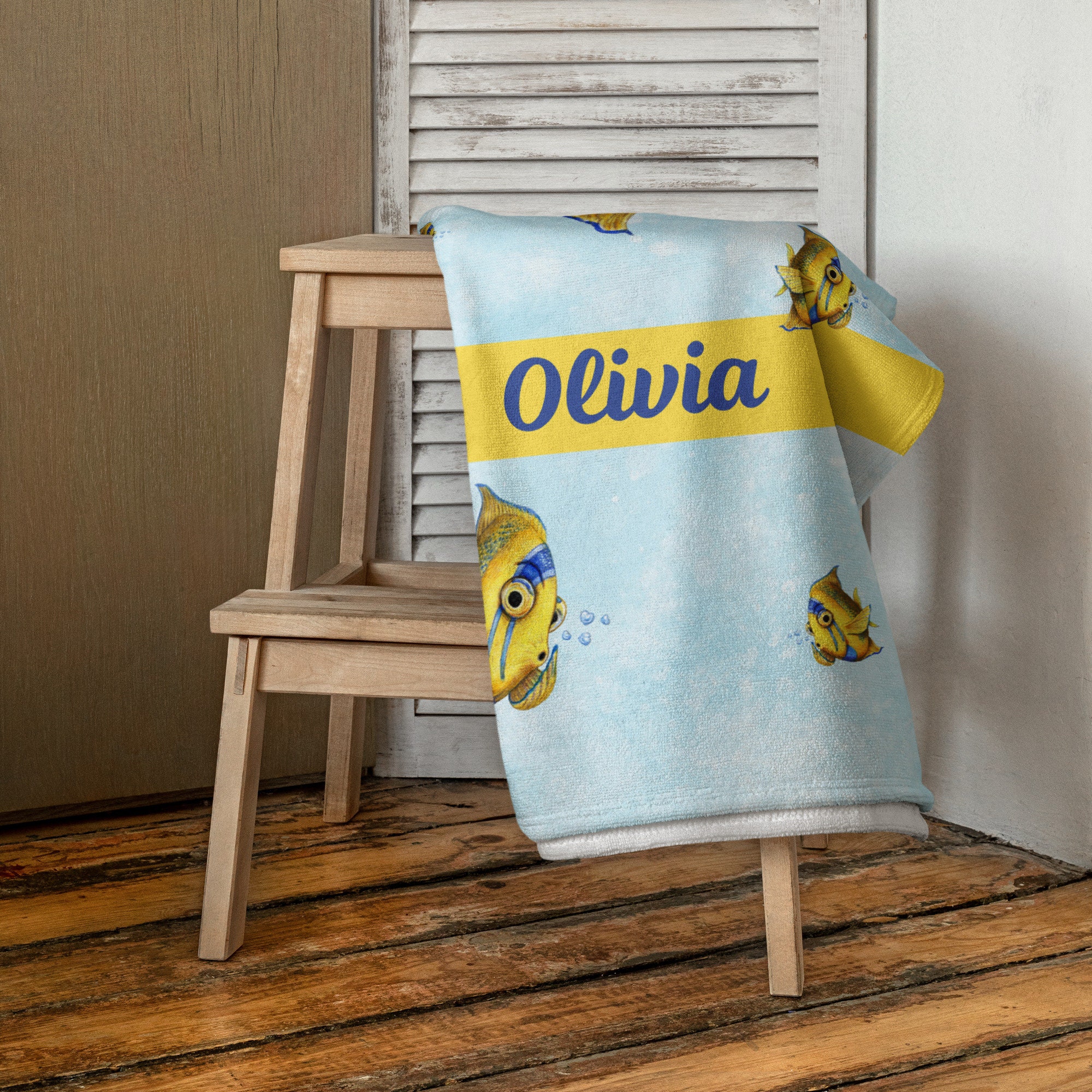 Personalized Lovely Kid Towel for Summer & Beach | CWTowel108