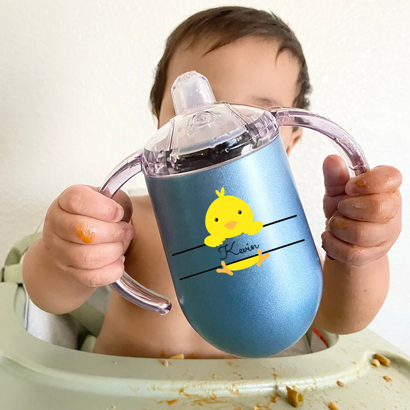 Personalized Lovely Stainless Steel Sippy Kids Cup | Youcup05