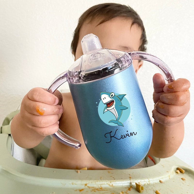 Personalized Lovely Stainless Steel Sippy Kids Cup  | Youcup04