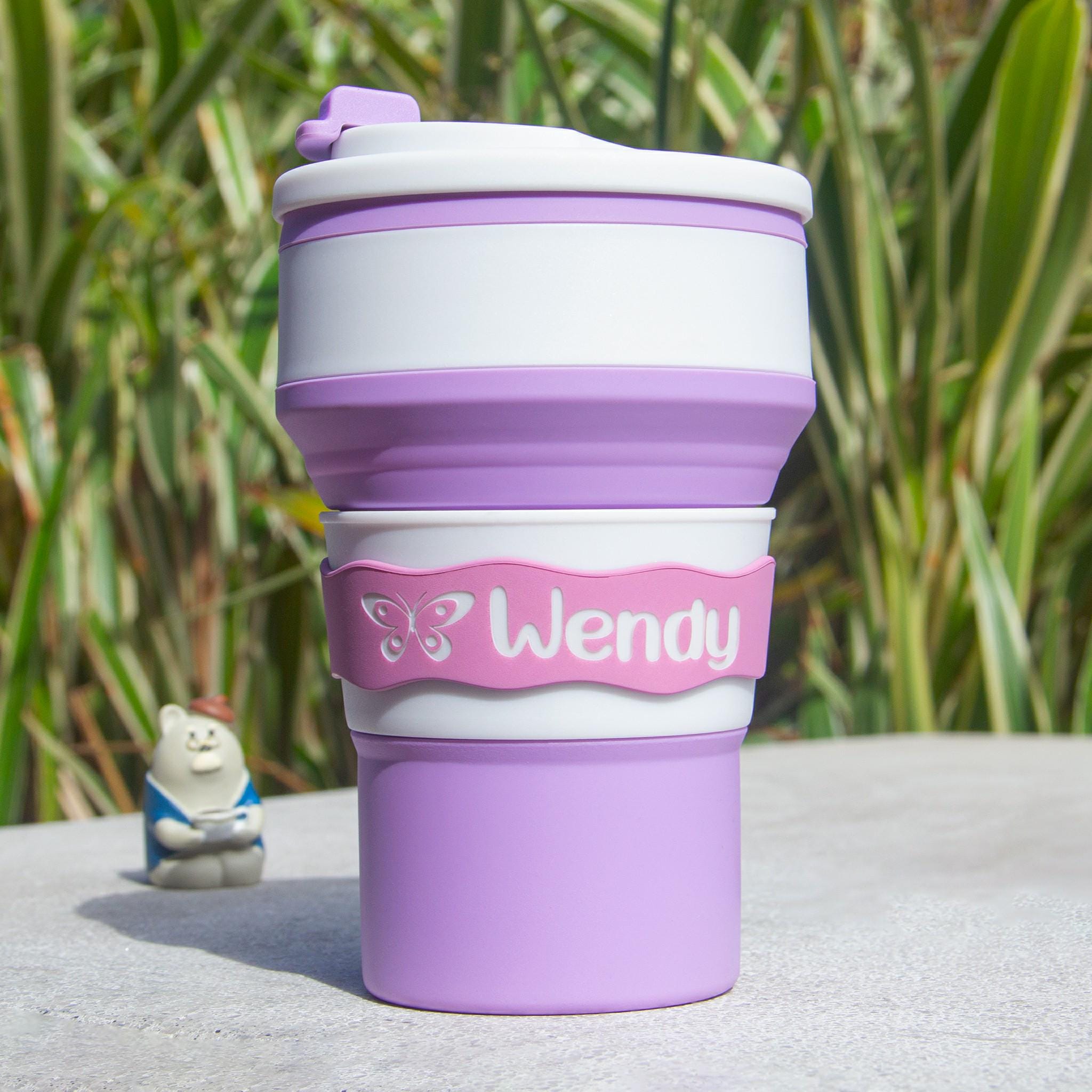 Personalised Portable Leak-Proof Silicone Water Cup | CWBaby159