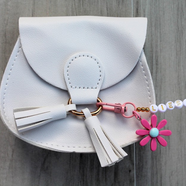Personalized Girls Color Daisy Tassel Purse | CWPack86