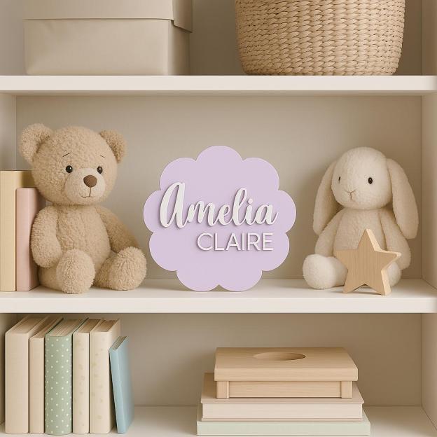 Personalized Baby Name Announcement Sign | CWBaby406