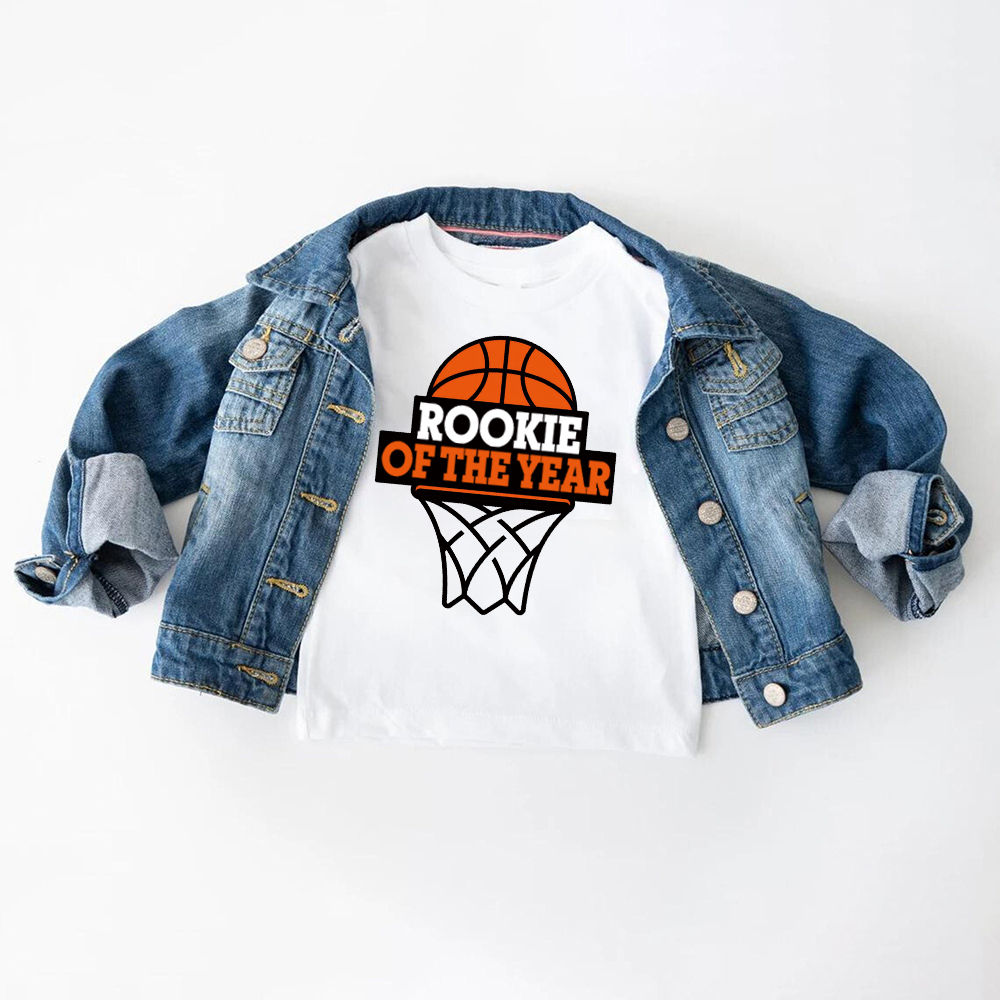 Personalized Basketball Rookie Of The Year Birthday T-Shirt | inBirth03