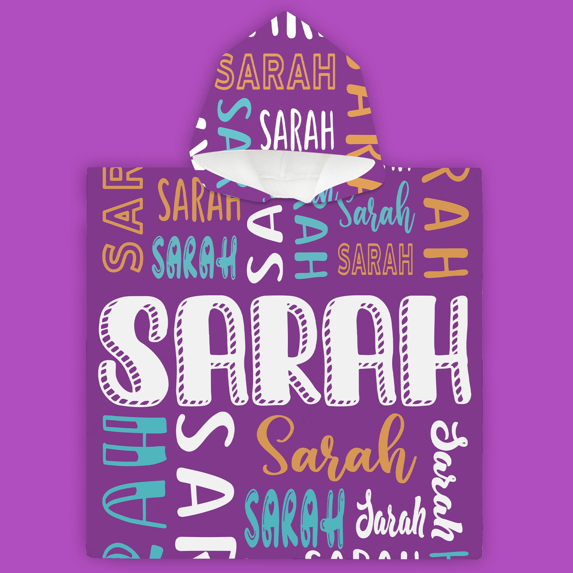 Personalized Hooded Beach Towel for Summer & Beach | CWHTowel22