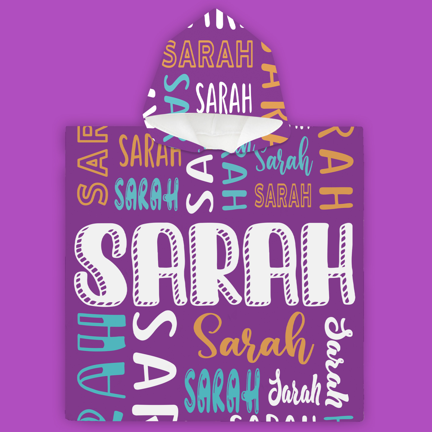 Personalized Hooded Beach Towel for Summer & Beach | CWHTowel22