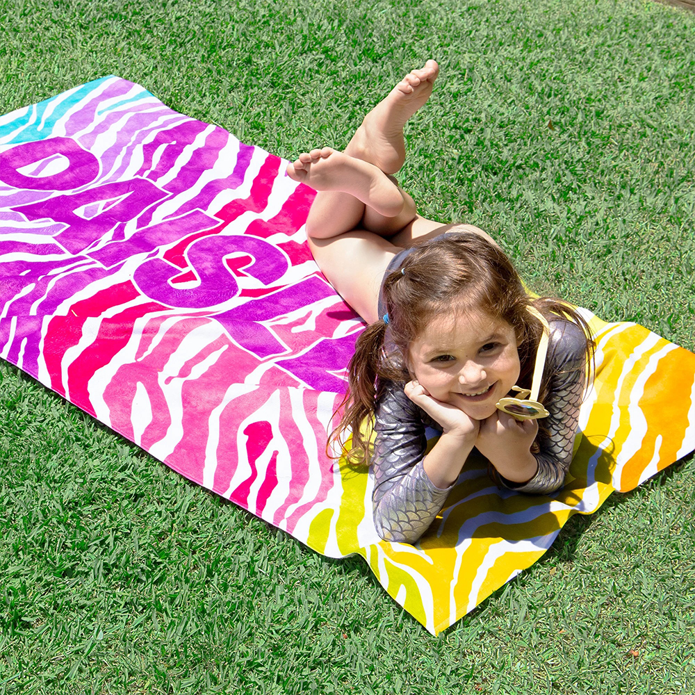 Personalized Lovely Kid Towel for Summer & Beach | CWTowel157