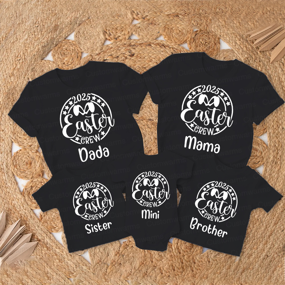 Personalized Family Happy Easter Matching Shirt | CWEaster62
