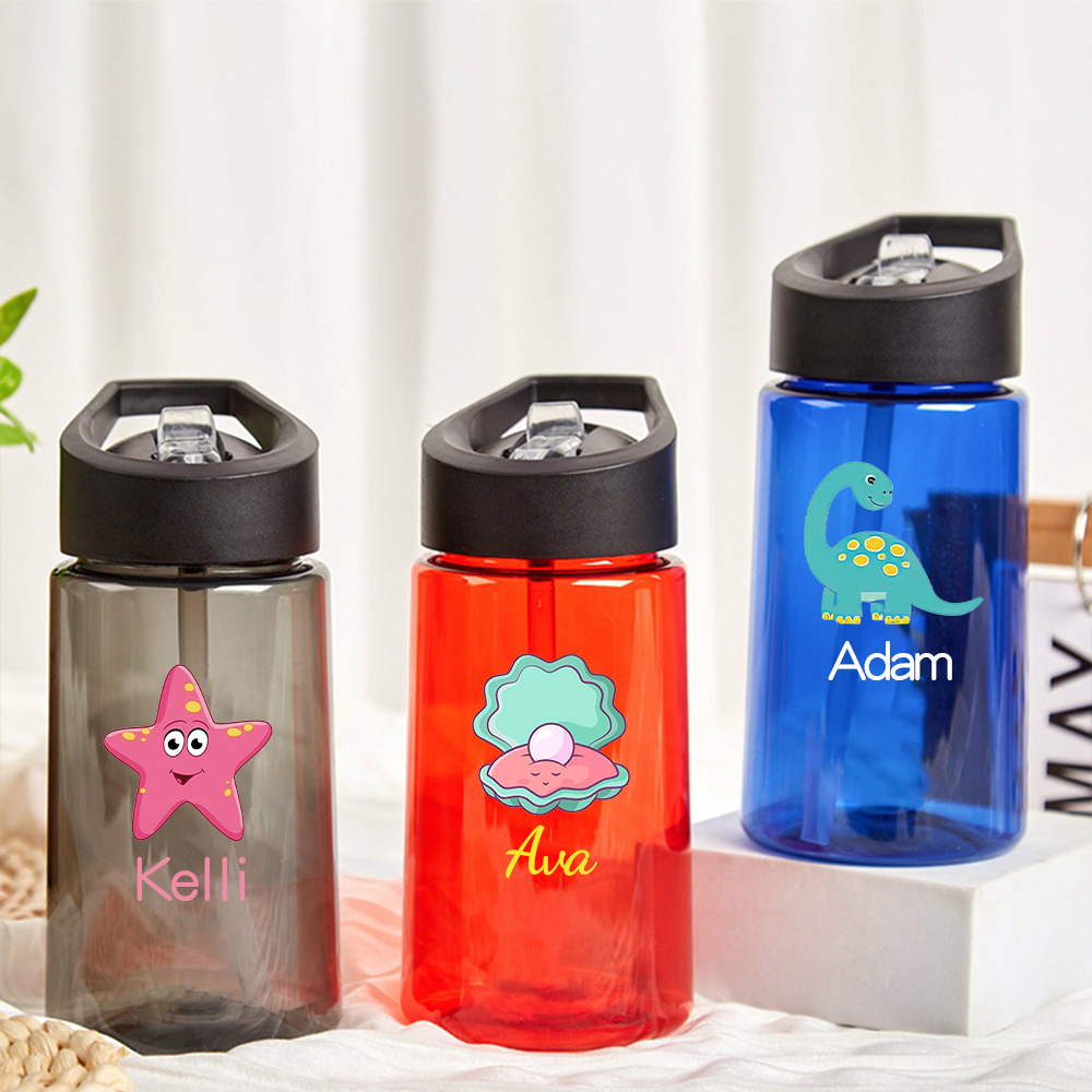 Personalised BPA Free 14oz Kid Water Bottles | YouBottle65