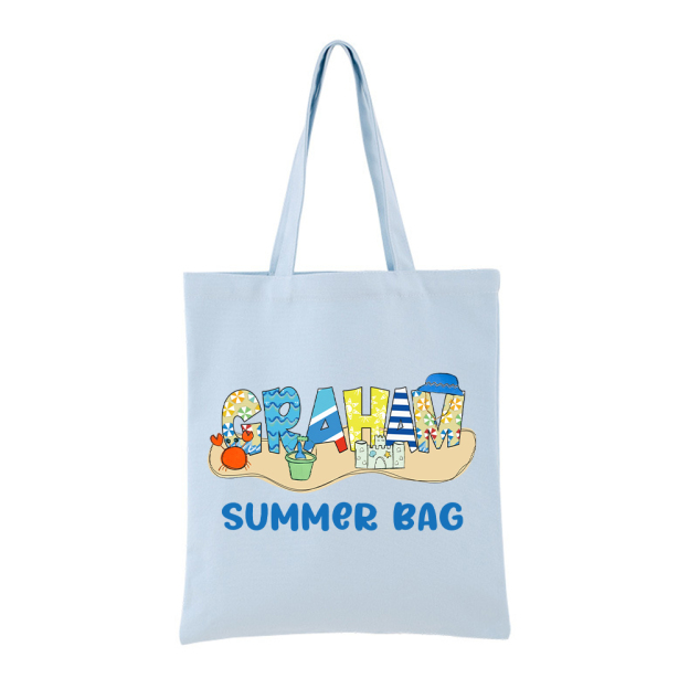 Personalized Kids Original Summer Beach Bag | CWBeach191