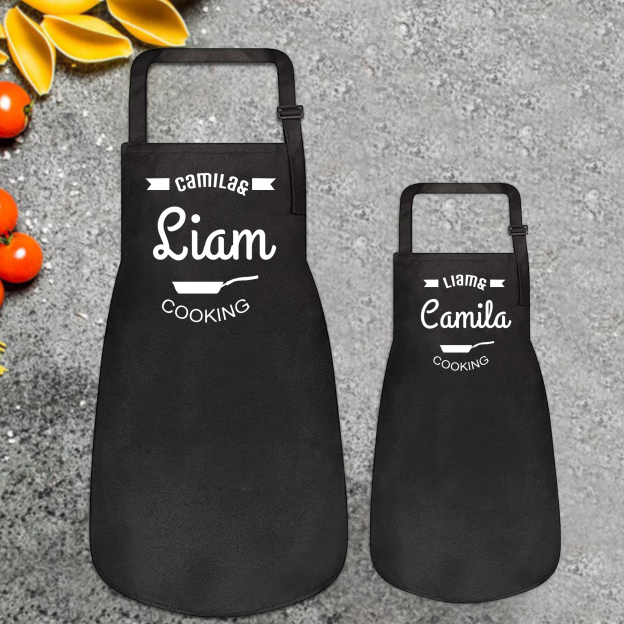 Personalised Multifunctional Waterproof Matching Family Apron | Apron30