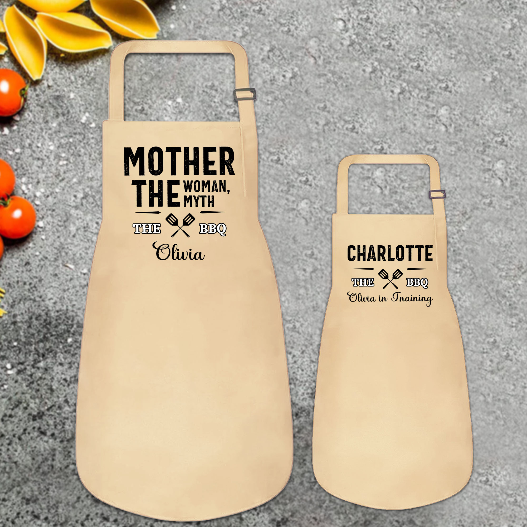 Personalised Multifunctional Waterproof Matching Family Apron | Apron3101