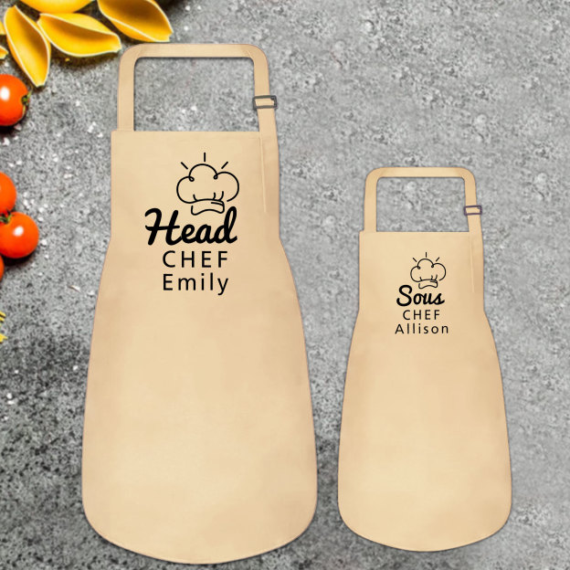 Personalised Multifunctional Waterproof Matching Family Apron | Apron3201