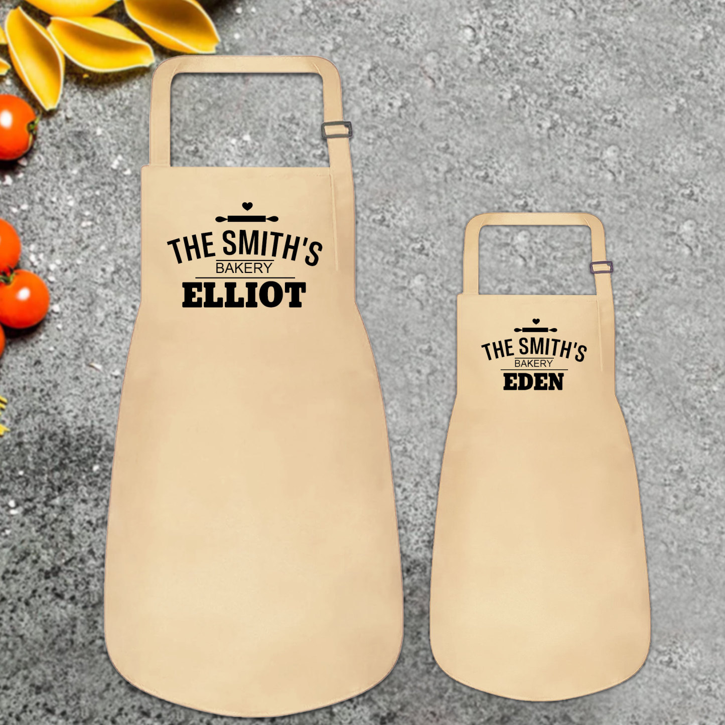 Personalised Multifunctional Waterproof Matching Family Apron | Apron33