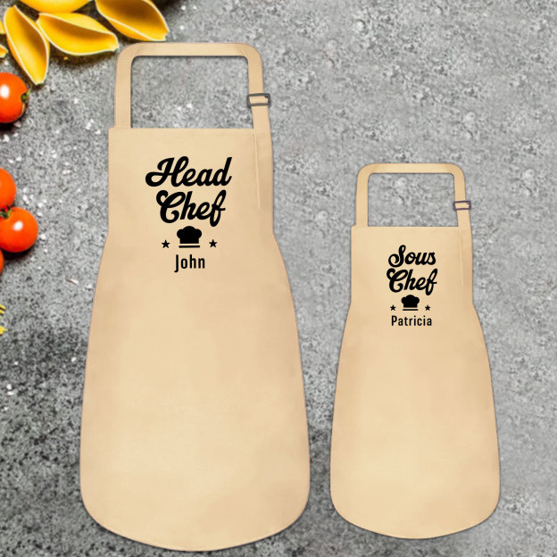 Personalised Multifunctional Waterproof Matching Family Apron | Apron34
