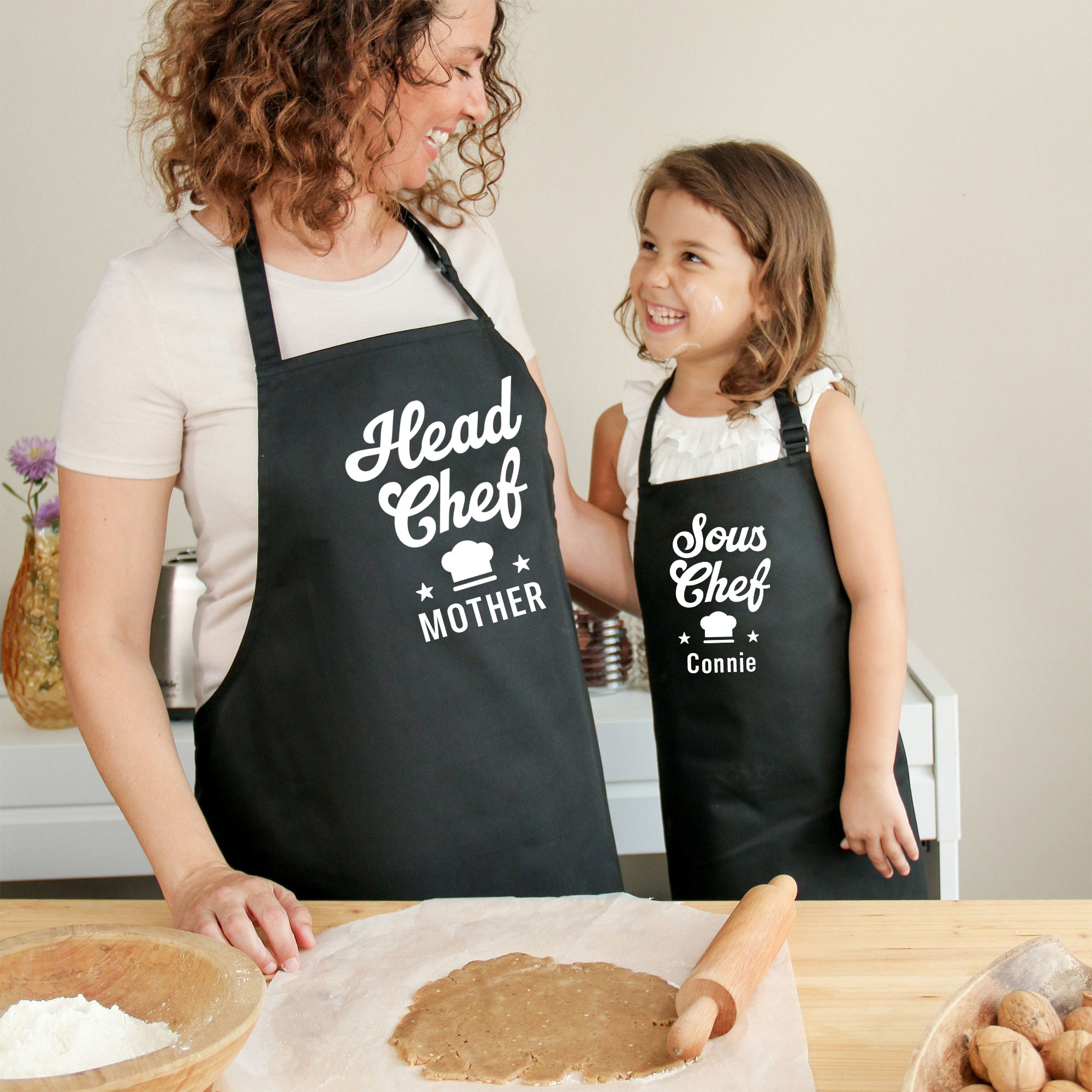 Personalised Multifunctional Waterproof Matching Family Apron | Apron3401