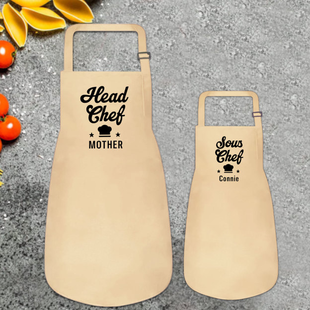 Personalised Multifunctional Waterproof Matching Family Apron | Apron3401
