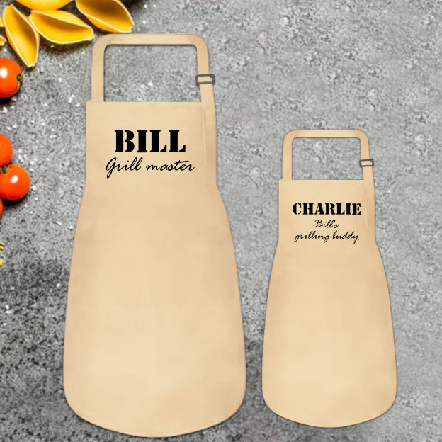 Personalised Multifunctional Waterproof Matching Family Apron | Apron35