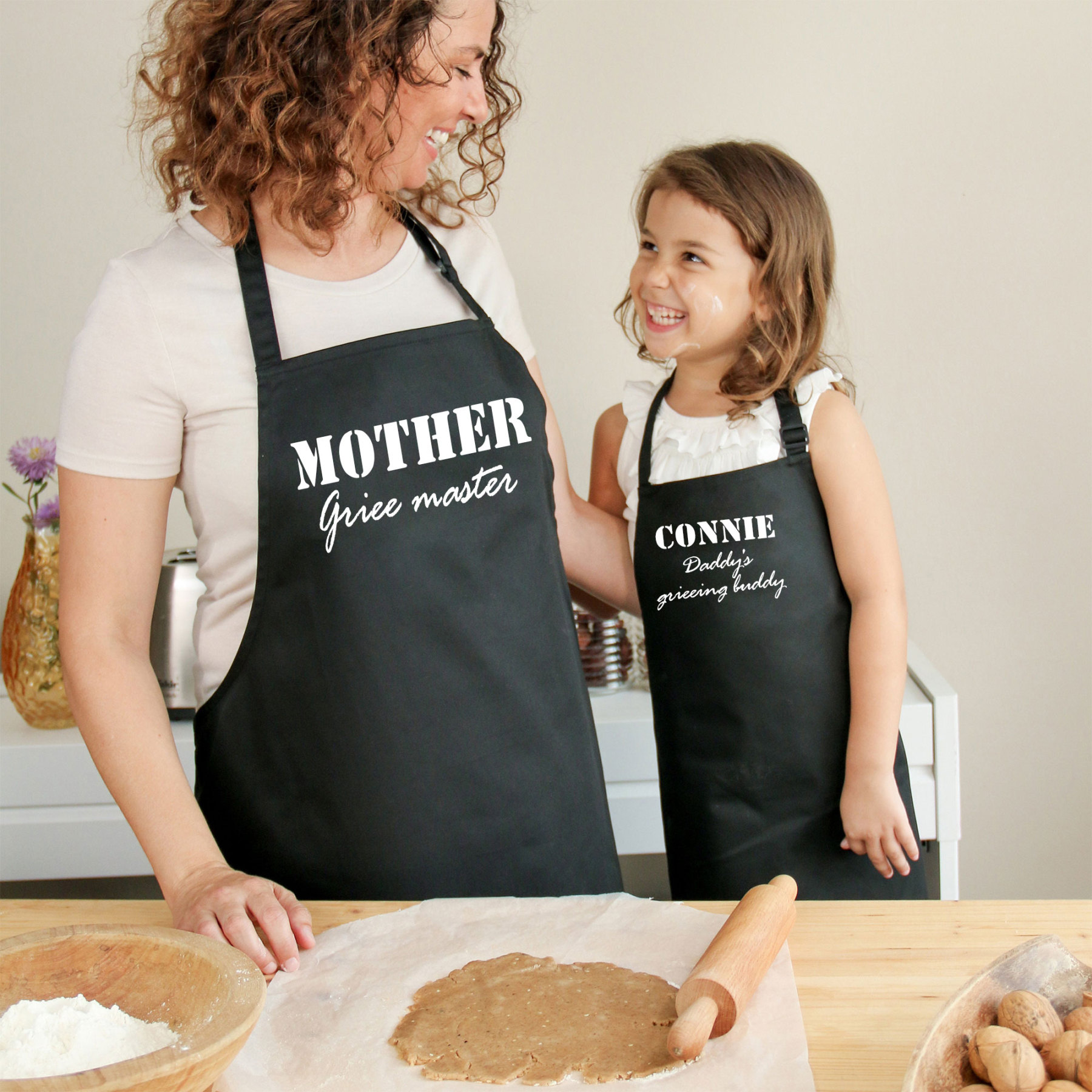 Personalised Multifunctional Waterproof Matching Family Apron | Apron3501