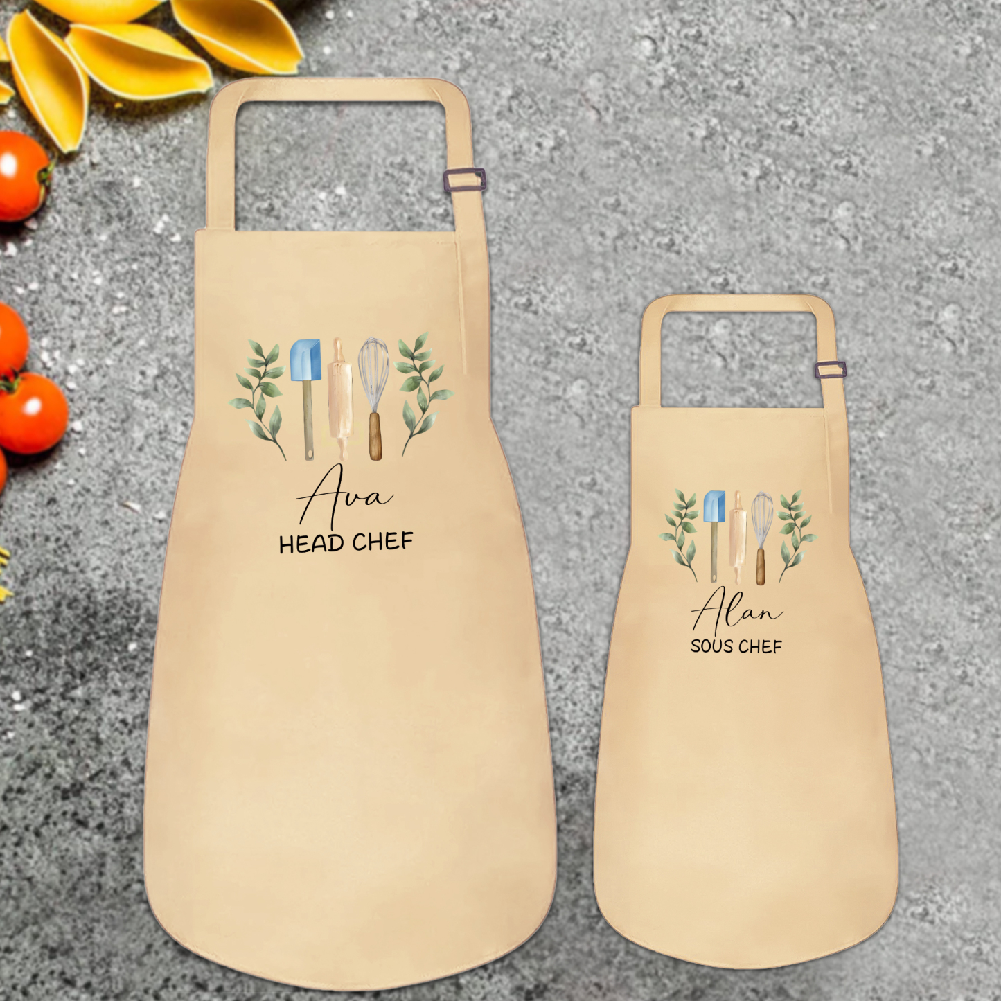 Personalised Multifunctional Waterproof Matching Family Apron | Apron36