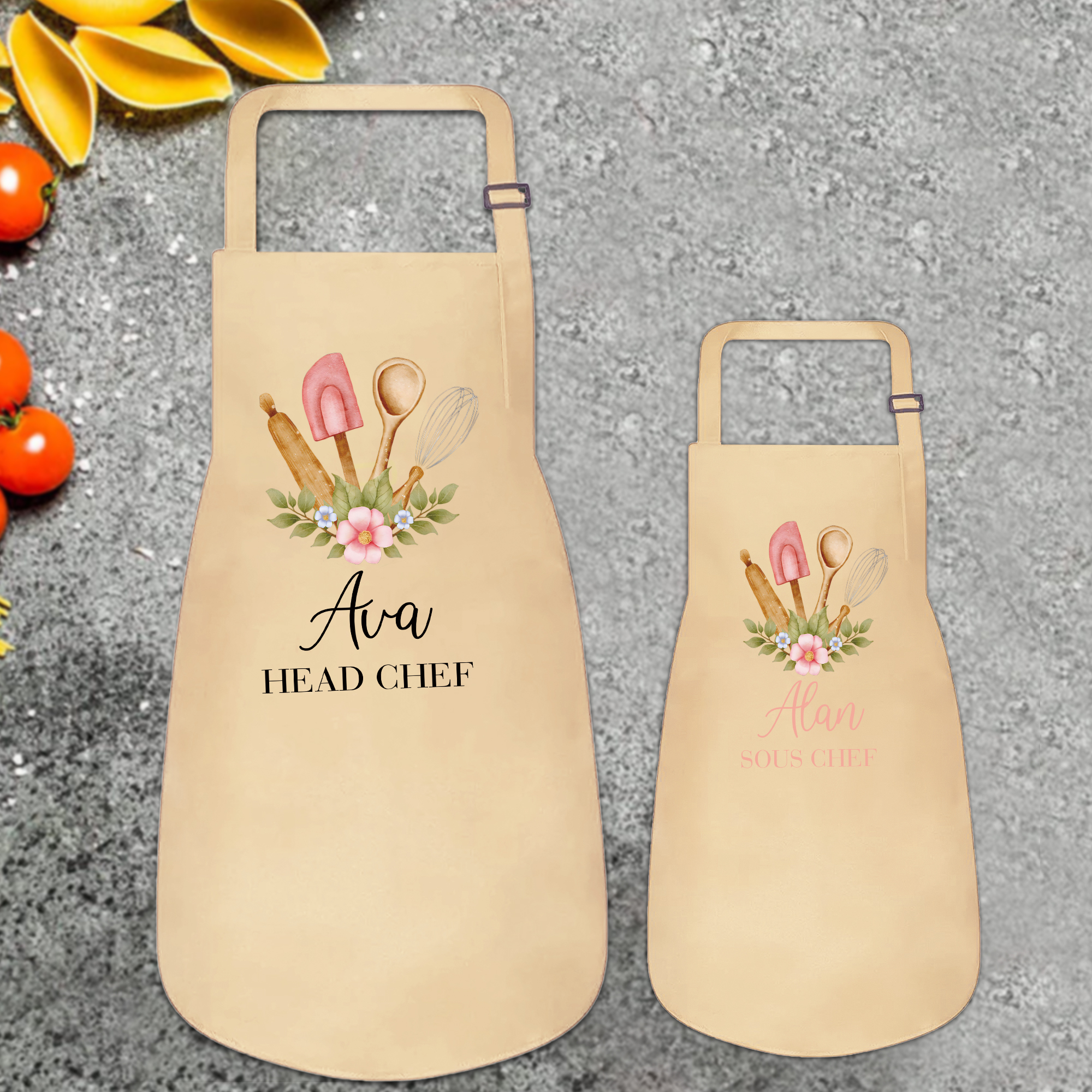 Personalised Multifunctional Waterproof Matching Family Apron | Apron37