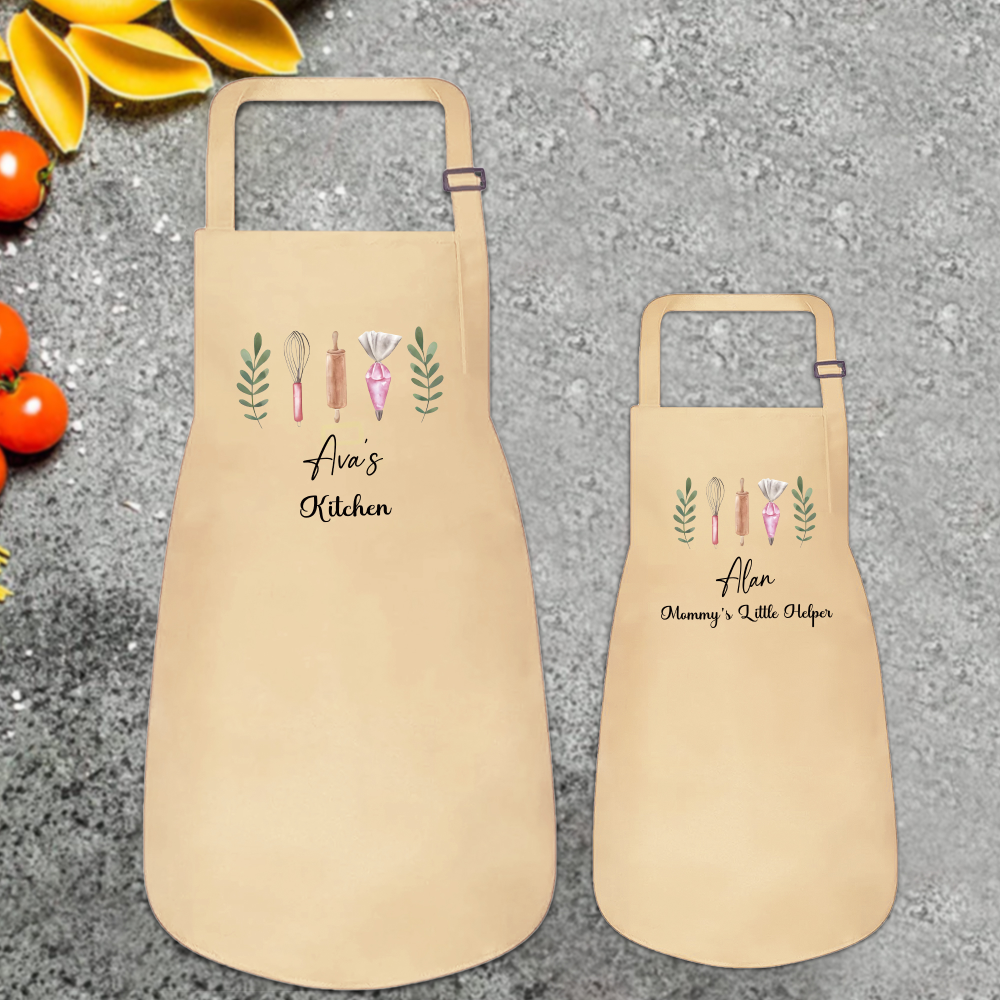 Personalised Multifunctional Waterproof Matching Family Apron | Apron40