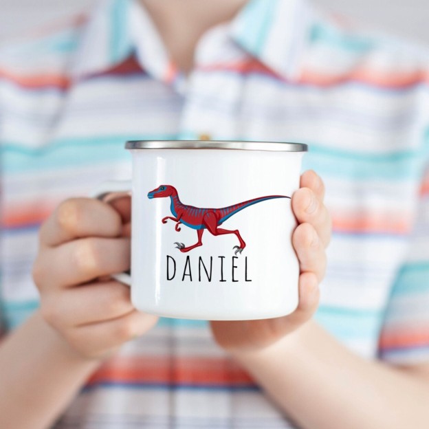 Personalised 12oz Dinosaur Mugs for Kids  | KidMug03
