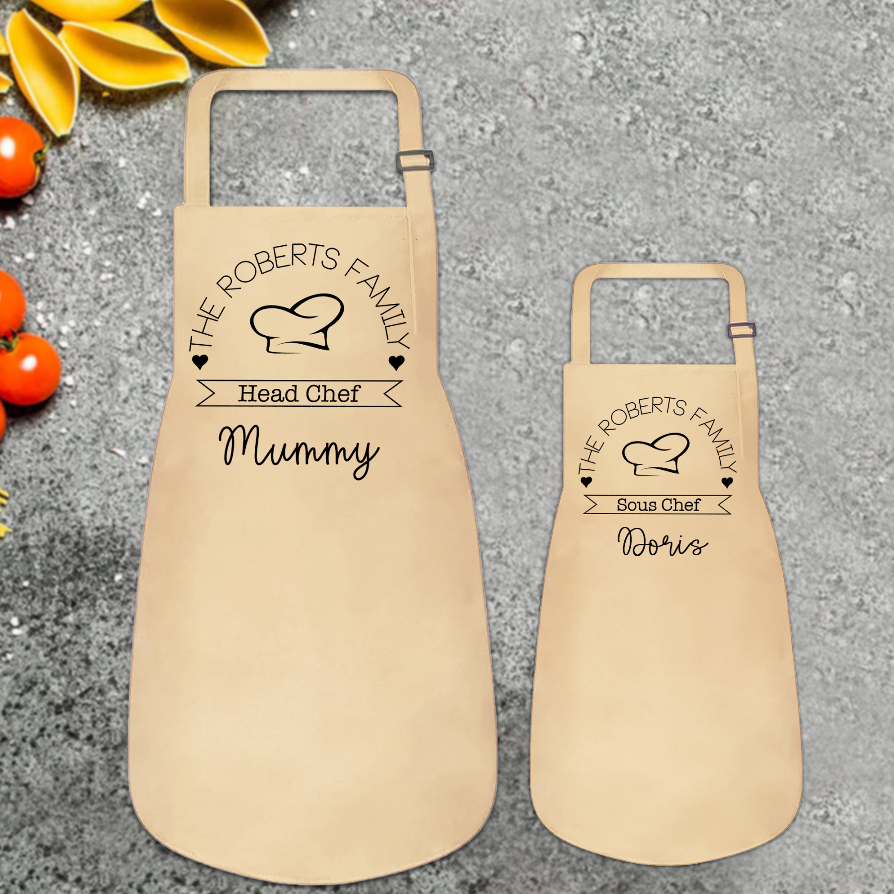 Personalised Multifunctional Waterproof Matching Family Apron | Apron42
