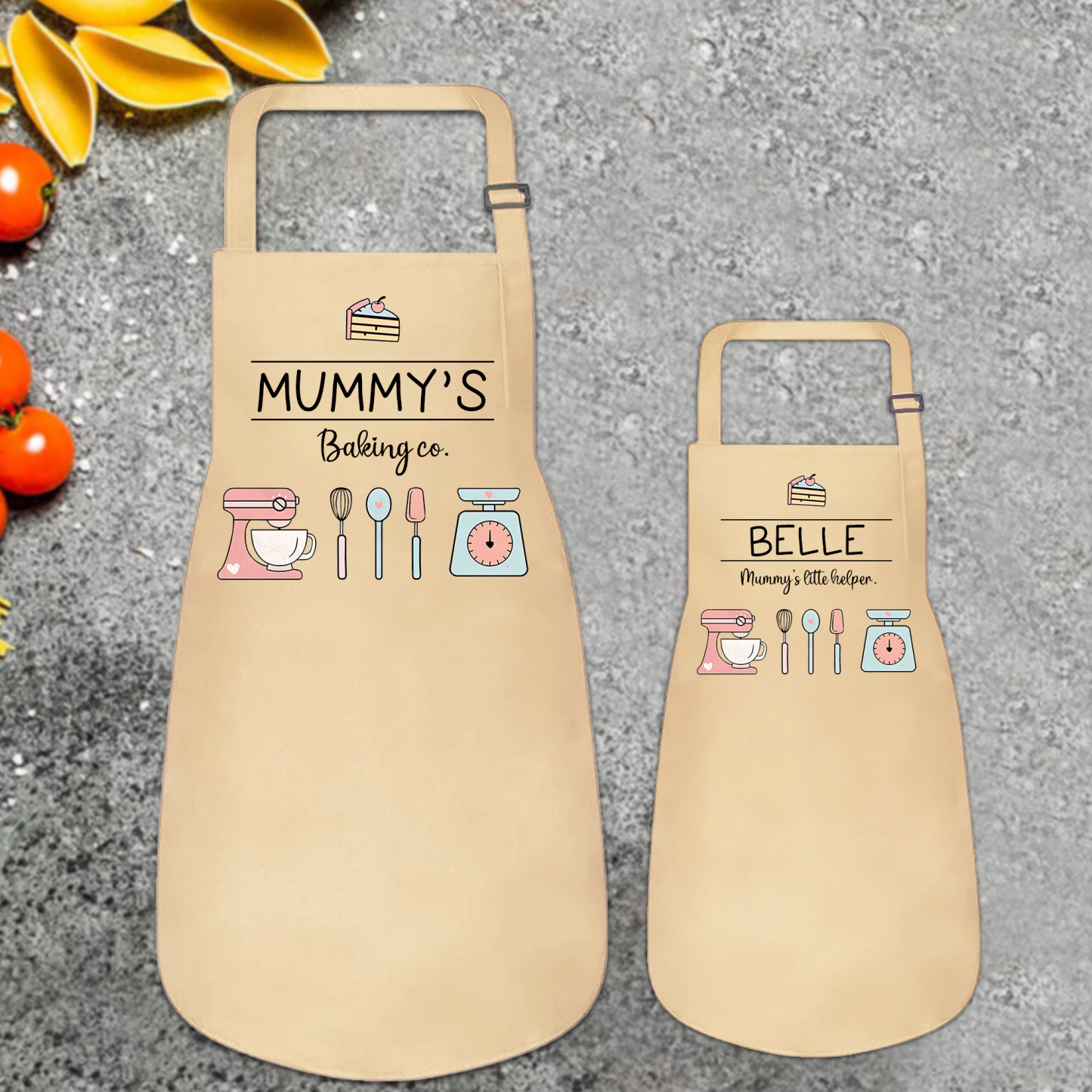 Personalised Multifunctional Waterproof Matching Family Apron | Apron43