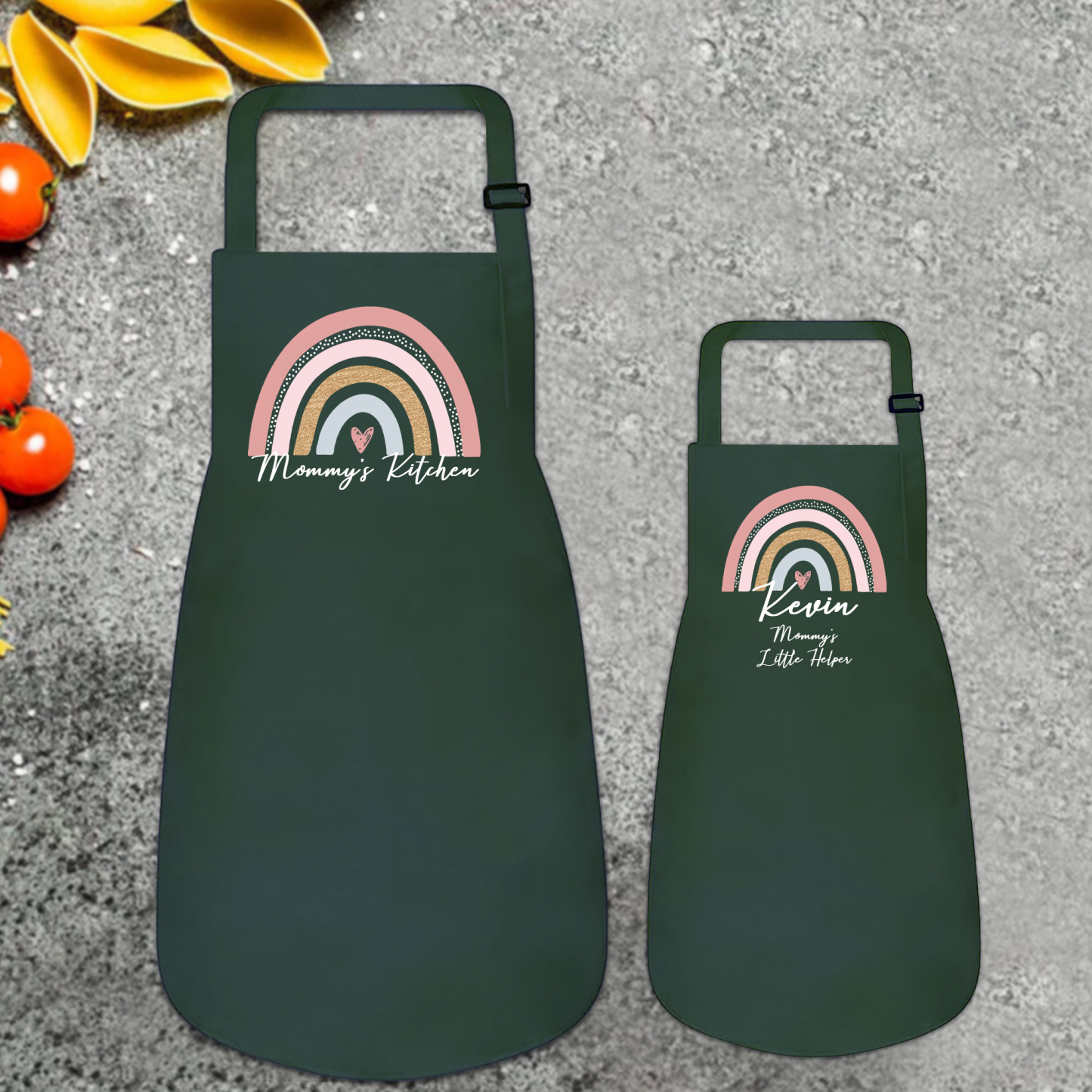 Personalised Multifunctional Waterproof Matching Family Apron | Apron47