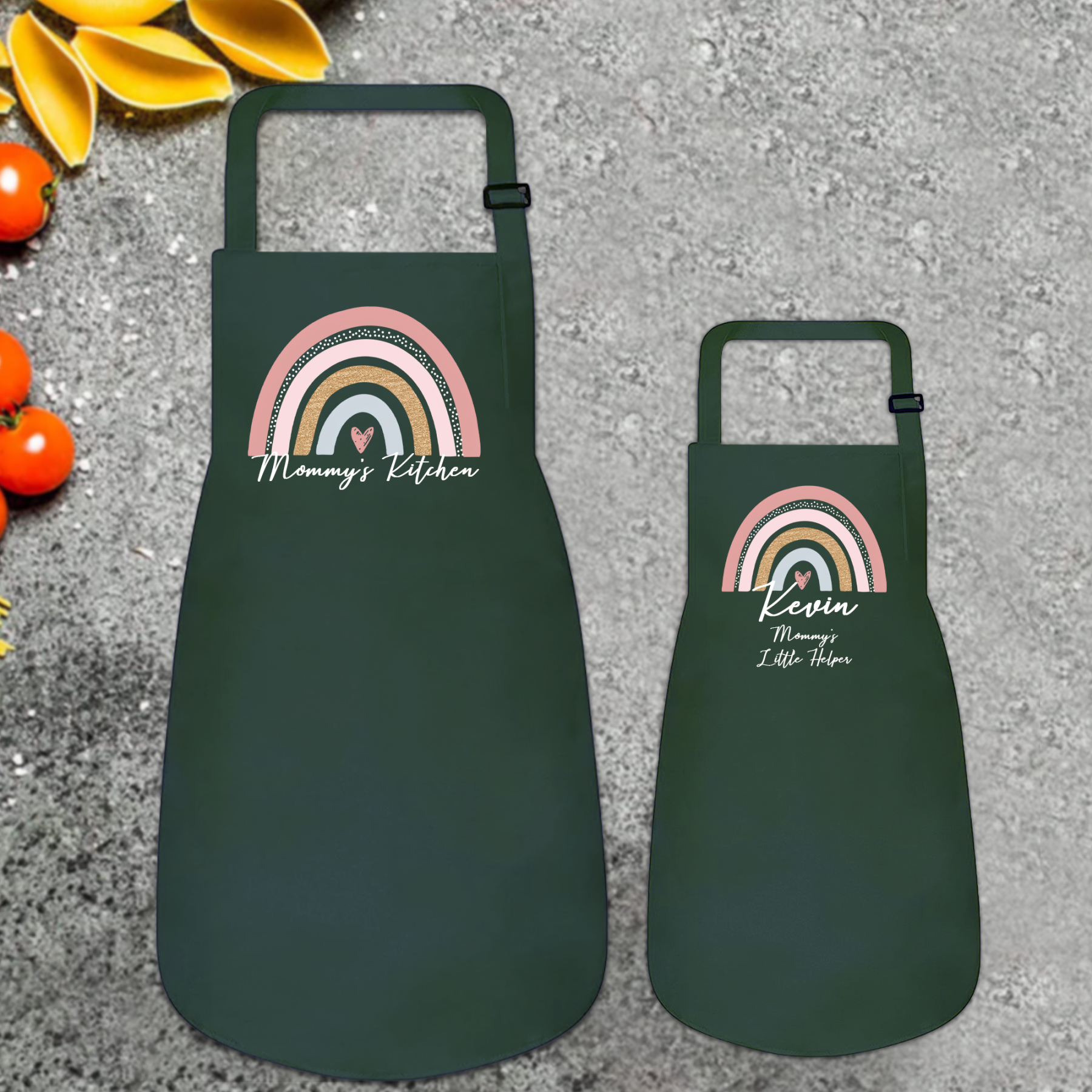 Personalised Multifunctional Waterproof Matching Family Apron | Apron47