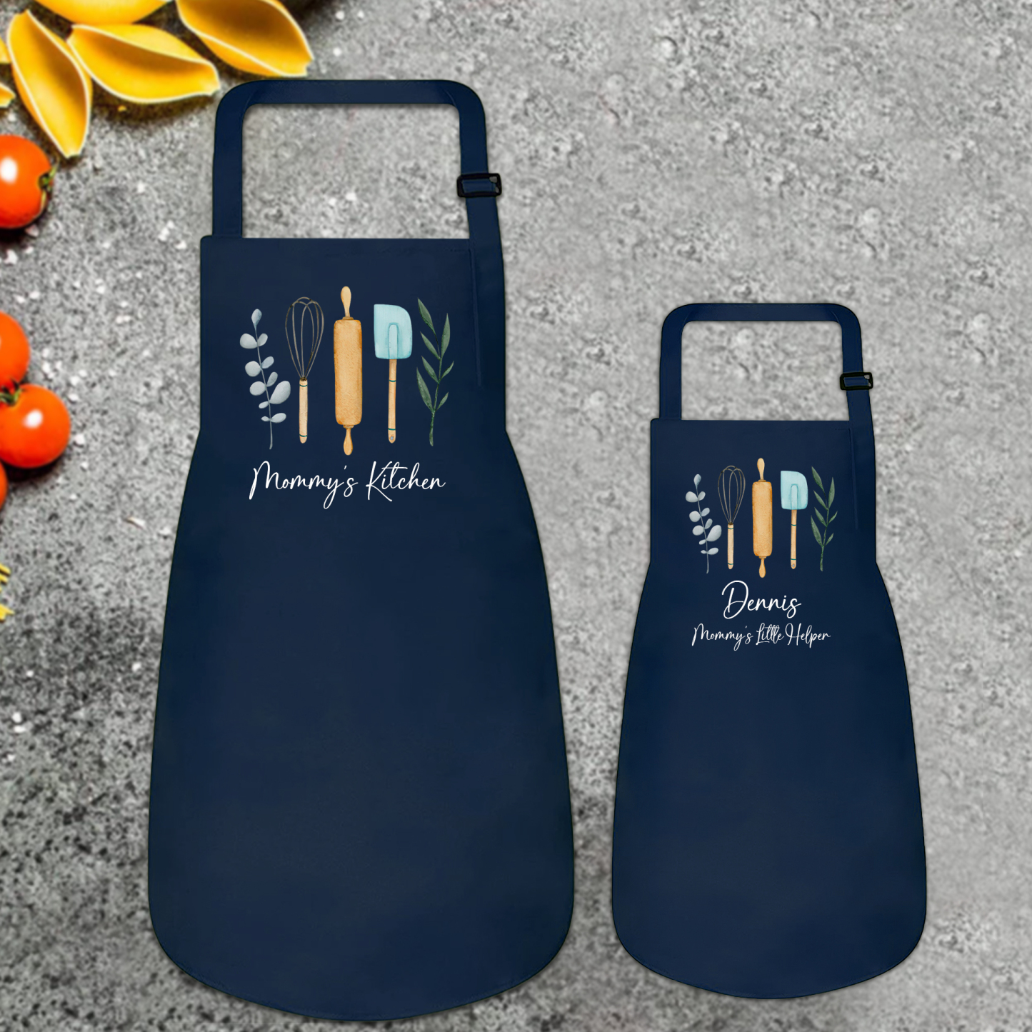 Personalised Multifunctional Waterproof Matching Family Apron | Apron49