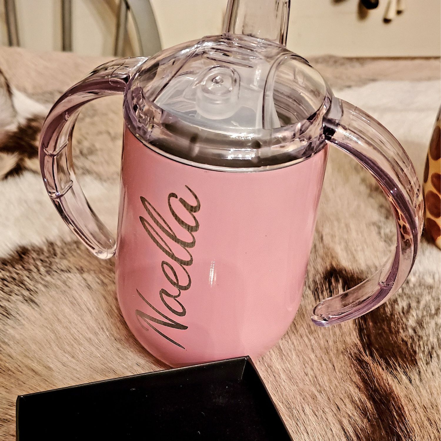 Personalized Stainless Steel Sippy Kids Cup  | Youcup03