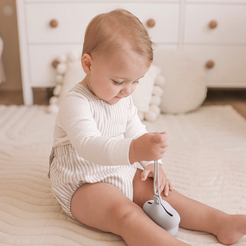 Personalized Baby Silicone Soother Holder Case | CWToy225