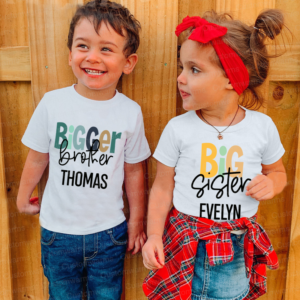 Personalized Matching Sibling Shirts | CWSibling04