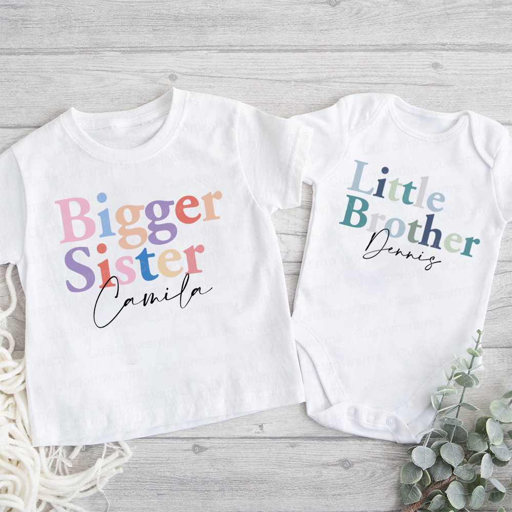 Personalized Matching Sibling Shirts | CWSibling01