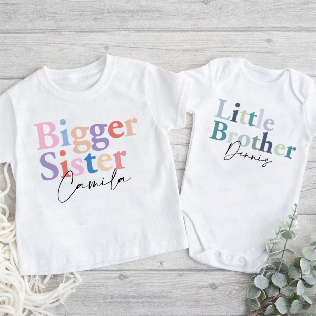 Personalized Matching Sibling Shirts | CWSibling01