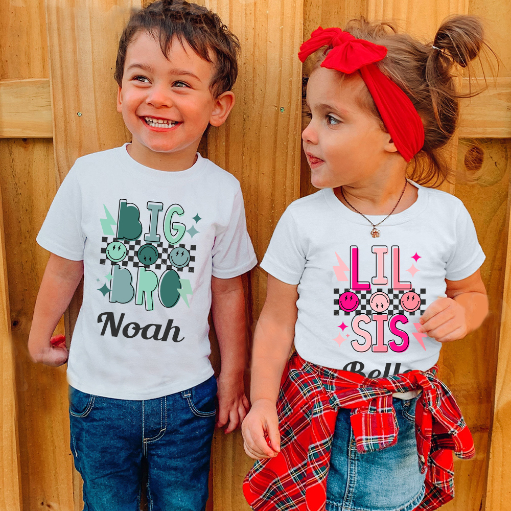 Personalized Matching Sibling Shirts | CWSibling03