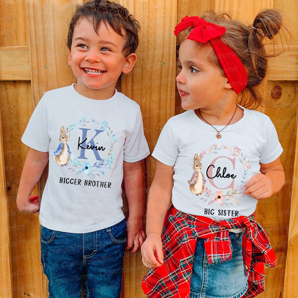 Personalized Matching Sibling Shirts | CWSibling05