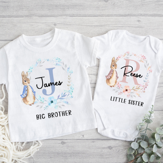 Personalized Matching Sibling Shirts | CWSibling05
