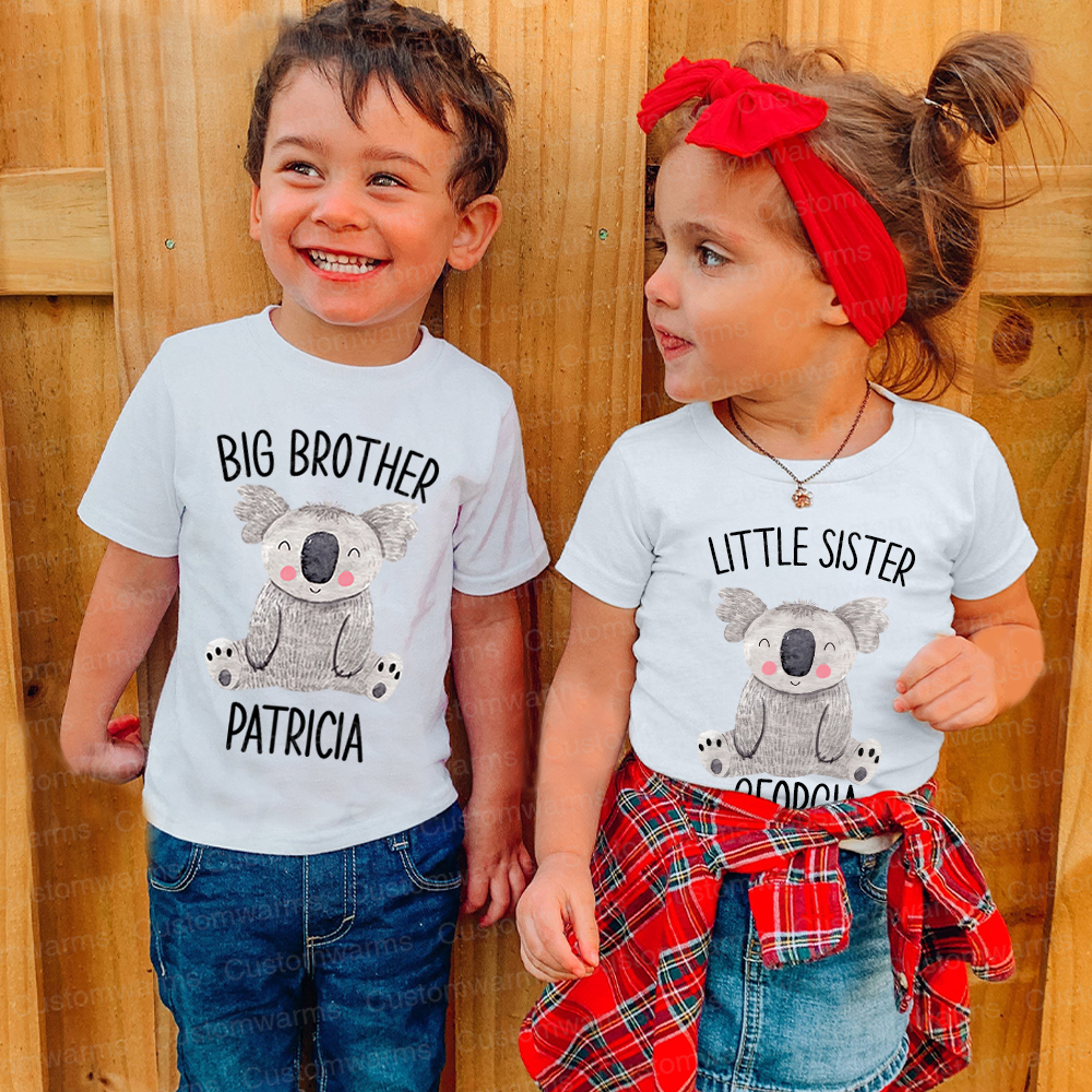 Personalized Matching Sibling Shirts | CWSibling07
