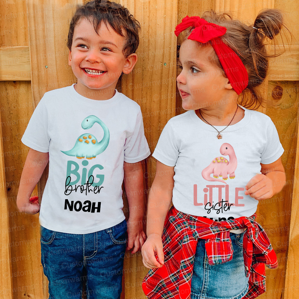 Personalized Matching Sibling Shirts | CWSibling08