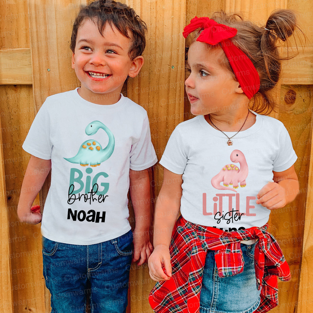 Personalized Matching Sibling Shirts | CWSibling08