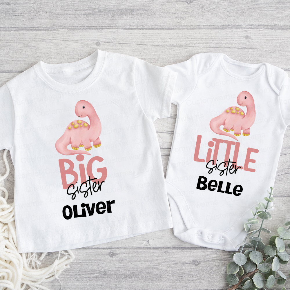 Personalized Matching Sibling Shirts | CWSibling08