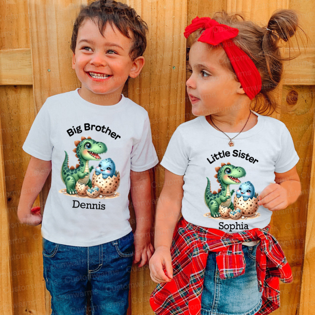 Personalized Matching Sibling Shirts | CWSibling13