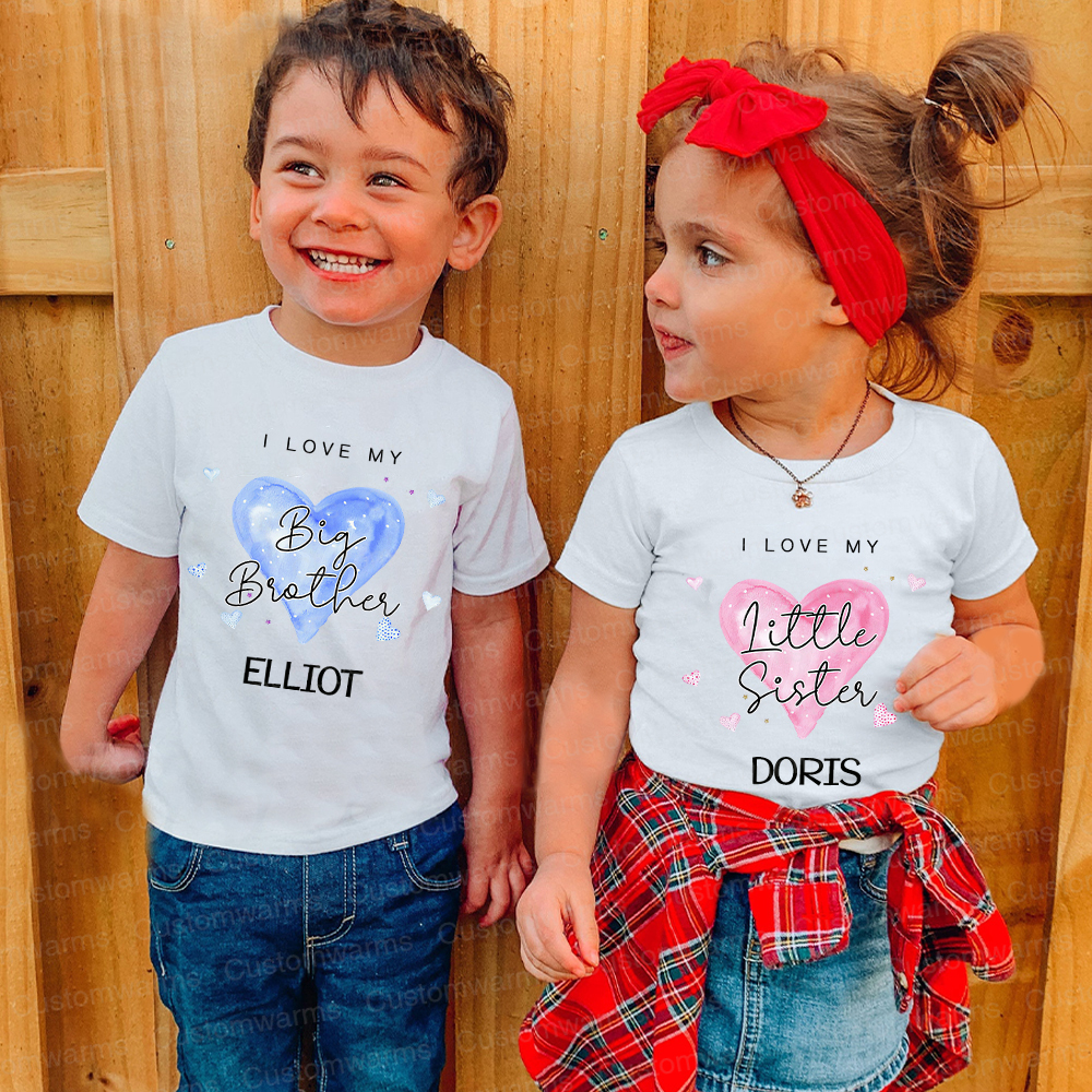 Personalized Matching Sibling Shirts | CWSibling16