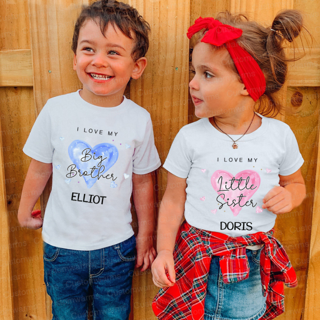 Personalized Matching Sibling Shirts | CWSibling16
