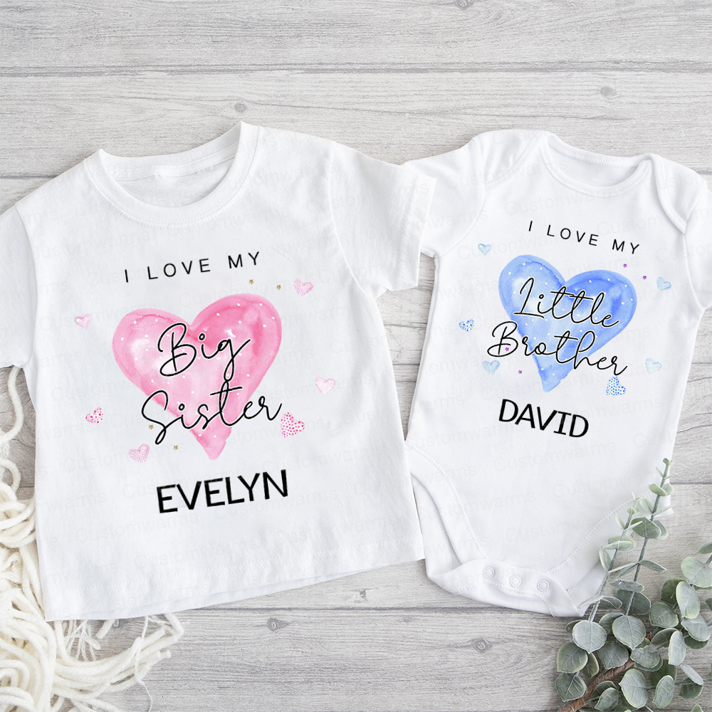 Personalized Matching Sibling Shirts | CWSibling16